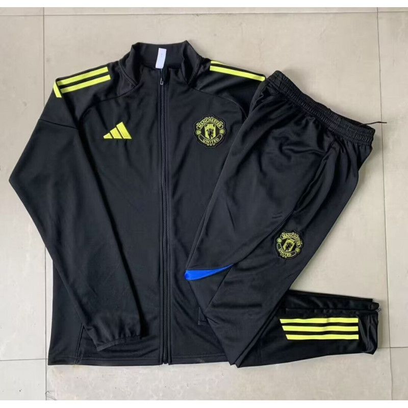 Chandal Niño Manchester United Negro 25-26