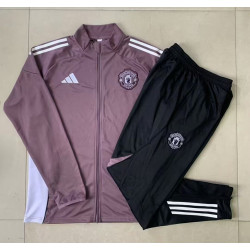 Chandal Niño Manchester United Morado 25-26
