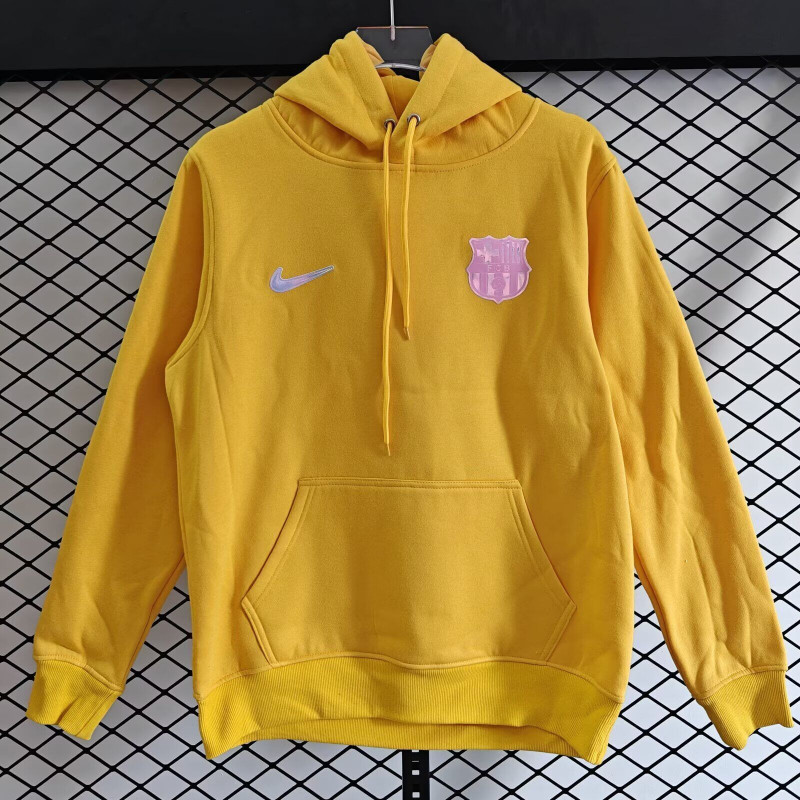 Barcelona Sudadera Amarilla
