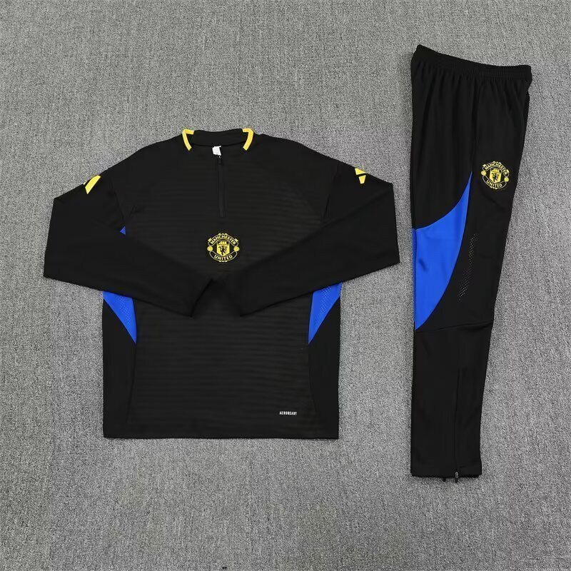 Manchester United Chandal Entrenamiento Negro 25-26