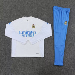 RM Chandal Entrenamiento Blanco Azul UCL 25-26