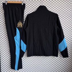 Olympique de Marsella Chandal Cortavientos Negro 25-26