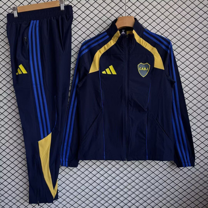Boca Juniors Chandal Cortavientos Azul Oscuro 25-26