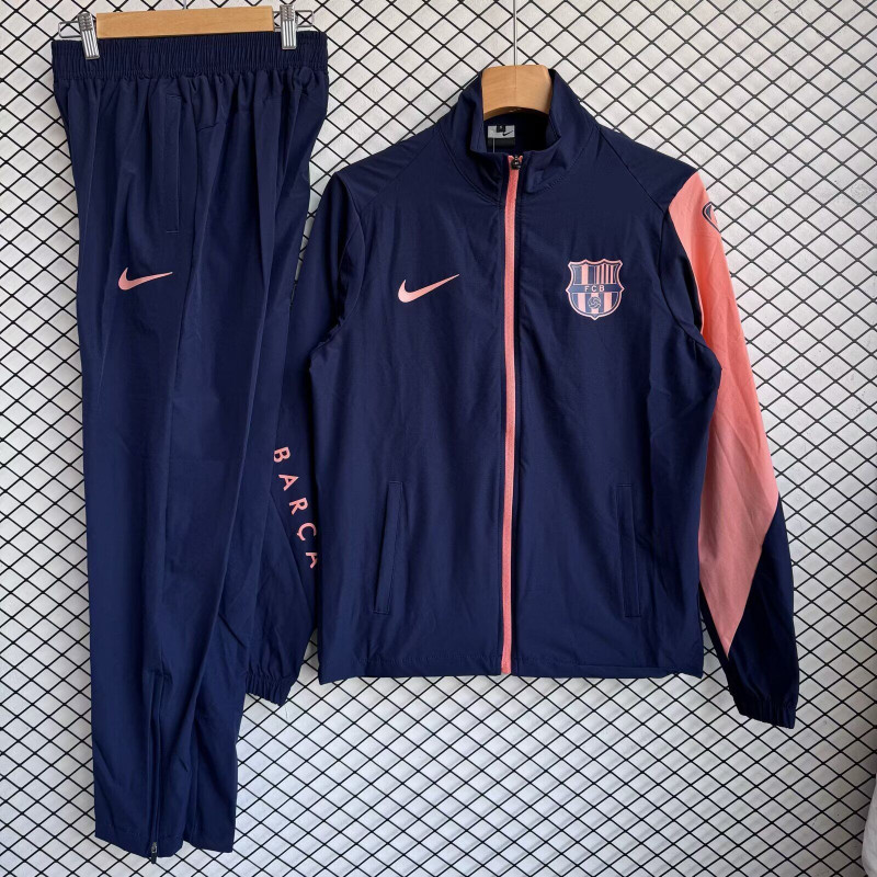 Barcelona Chandal Cortavientos Azul Oscuro 25-26
