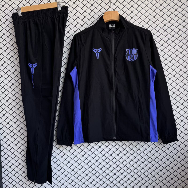 Barcelona Chandal Cortavientos Azul Morado 25-26
