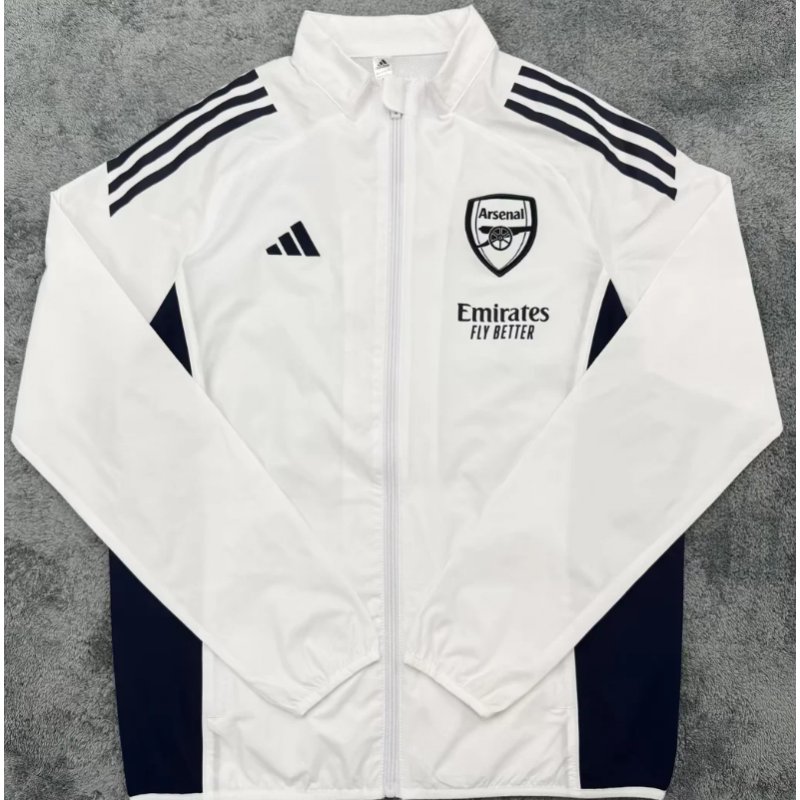 Arsenal Cortavientos Blanco 25-26