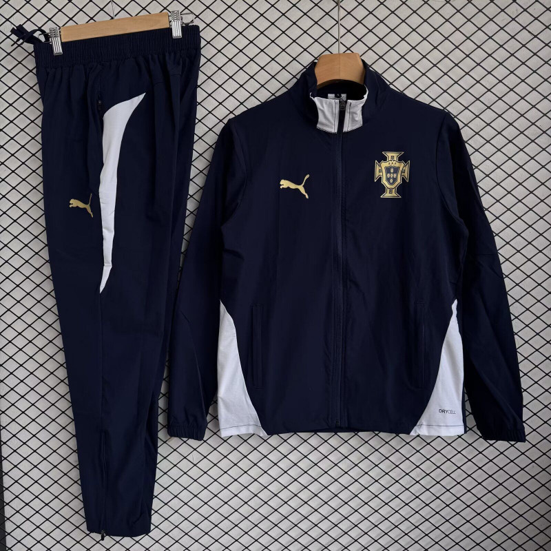 Portugal Chandal Cortavientos Negro 25-26