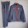 Bayern Munich Chandal Cortavientos Gris Oscuro 25-26
