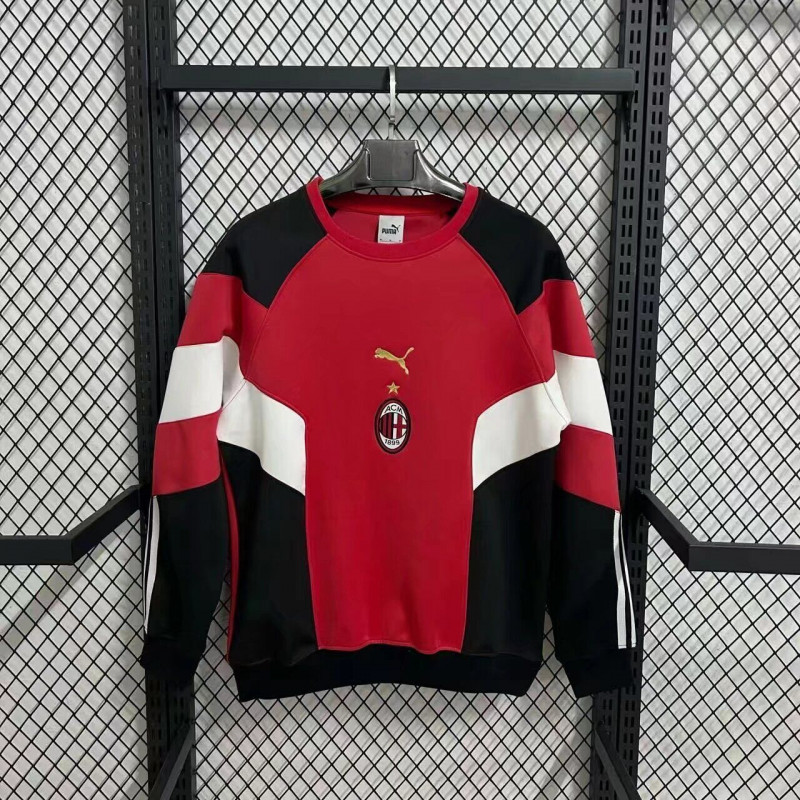 Milan Sudadera Roja Blanca 25-26