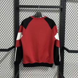 Milan Sudadera Roja Blanca 25-26