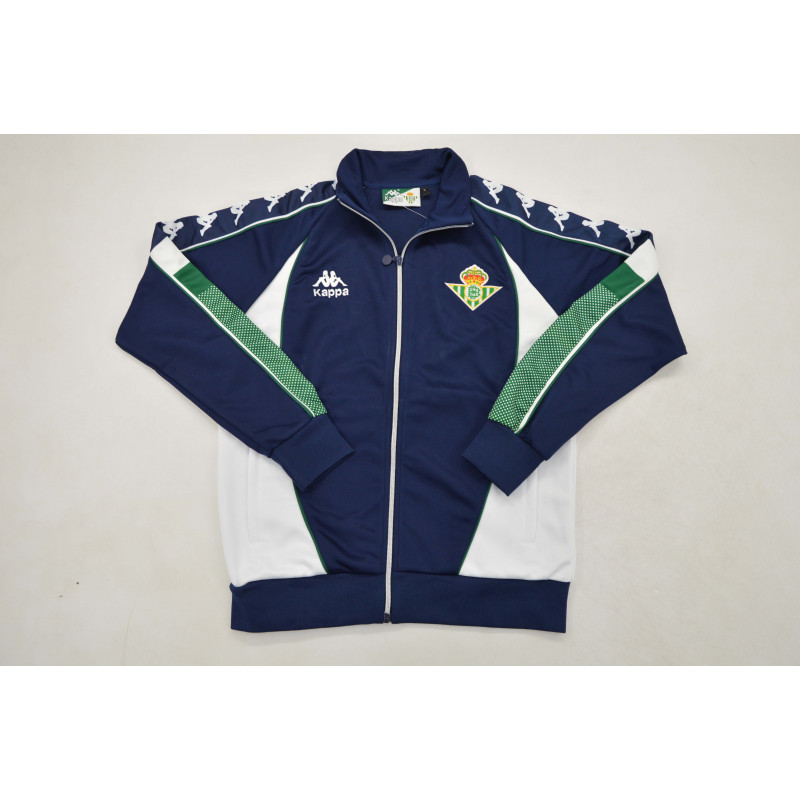Real Betis Cortavientos Retro Azul Oscuro 95-97