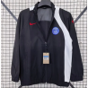 PSG Cortavientos Gris Negro 25-26