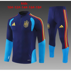 Chandal Niño Entrenamiento España Azul Oscuro 2026