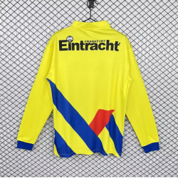 Eintracht Frankfurt Retro Manga Larga Visitante 93-96