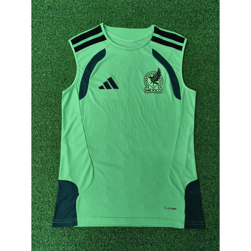 Mexico Entrenamiento Sin Mangas Verde 2026