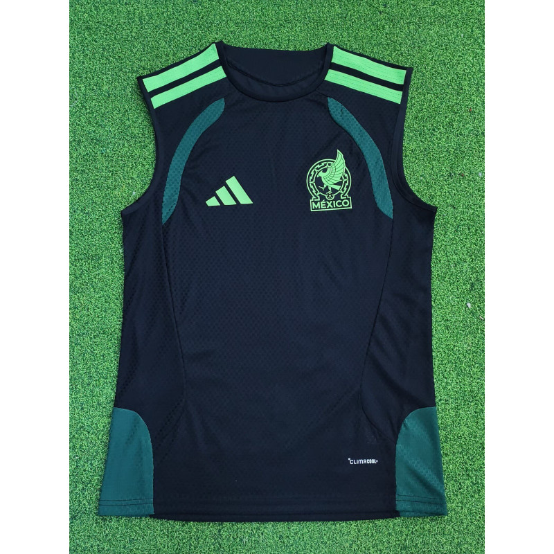 Mexico Entrenamiento Sin Mangas Negra 2026