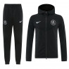Chelsea Chandal Negro con Capucha 25-26