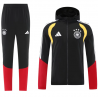 Alemania Chandal Cortavientos Con Capucha Negro 2026