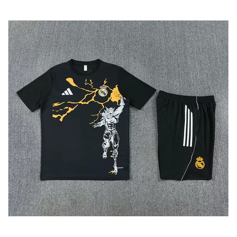 Kit Entrenamiento RM Marvel Negro 25-26