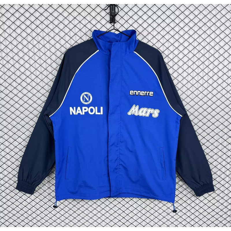 Napoles Cortavientos Retro Azul 1989