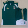 Kit Entrenamiento Italia Sin Mangas Verde 2026