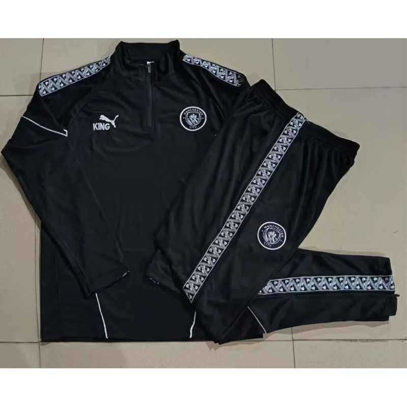 Manchester City Chandal Entrenamiento Negro 25-26
