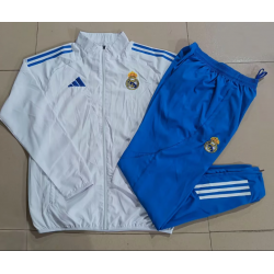 RM Chandal Cortavientos Blanco Azul 25-26
