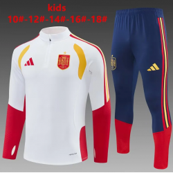 Chandal Entrenamiento Niño España Blanco 2026