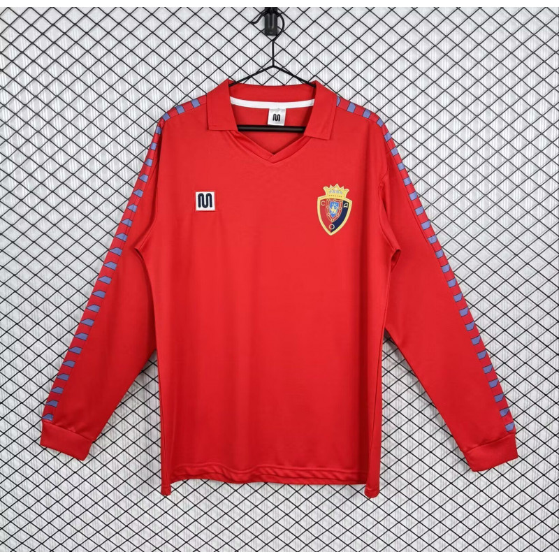 Osasuna Retro Manga Larga Local 1983