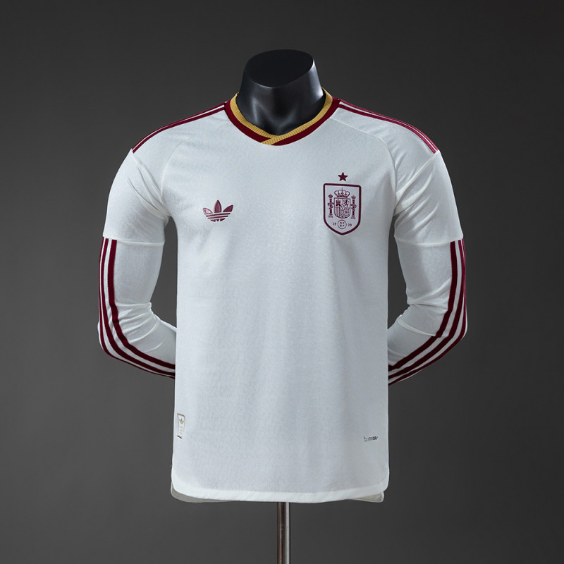 España Player Version Manga Larga Visitante 2026