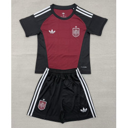 España KIT NIÑO Portero Granate 2026