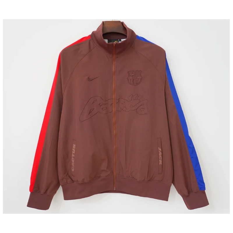 Barcelona Cortavientos x Travis Scott Marron