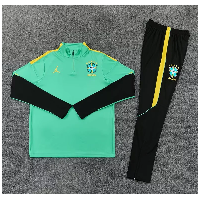 Brasil Chandal Entrenamiento Verde 2026