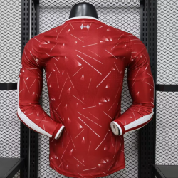 Liverpool Player Version Manga Larga Local 26-27