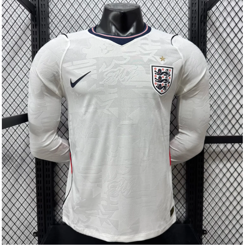 Inglaterra Player Version Manga Larga Local 2026