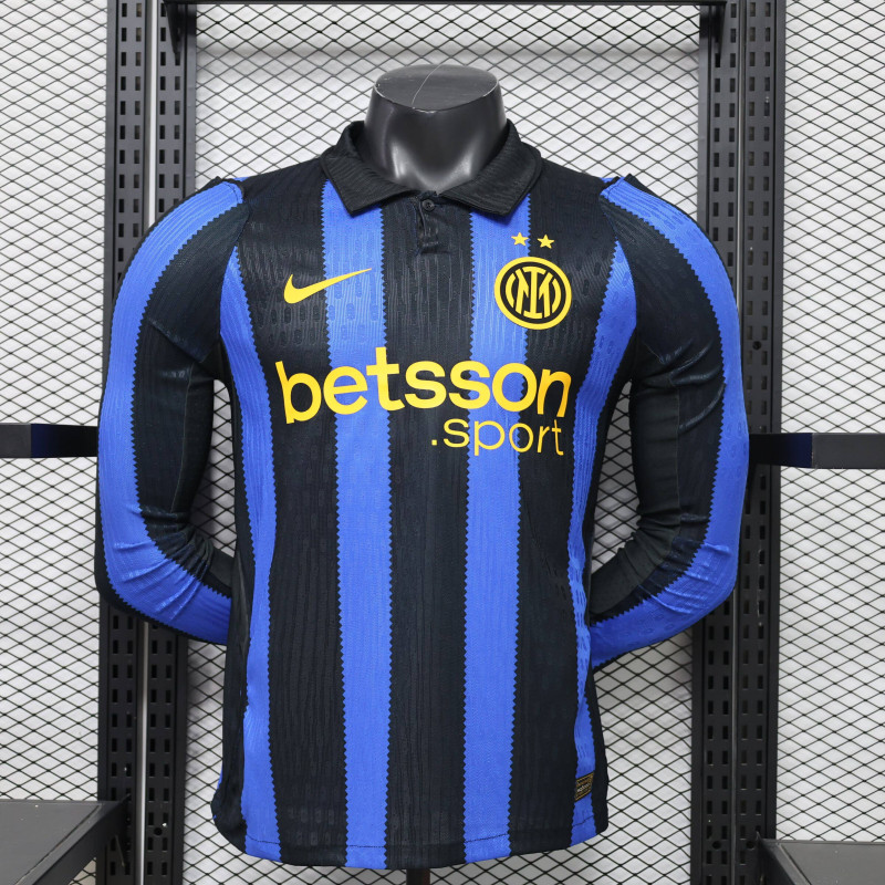 Inter de Milan Player Version Manga Larga Local 26-27
