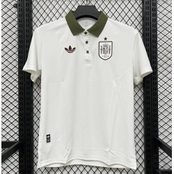 España Polo Blanco Verde 2026
