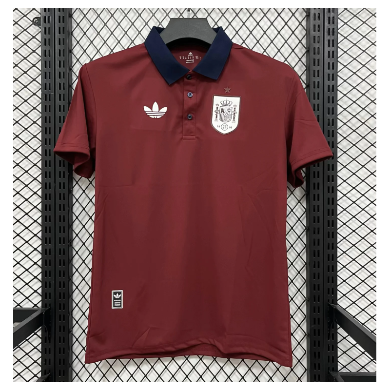 España Polo Rojo Azul 2026