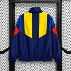 Colombia Cortavientos Azul Oscuro 2026