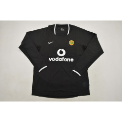 Manchester United Retro Manga Larga Visitante 03-04