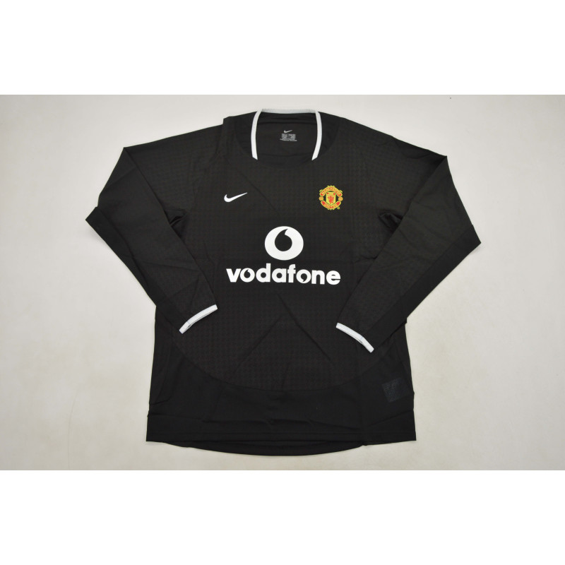 Manchester United Retro Manga Larga Visitante 03-04