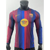 Barcelona Player Version Manga Larga Local 25-26
