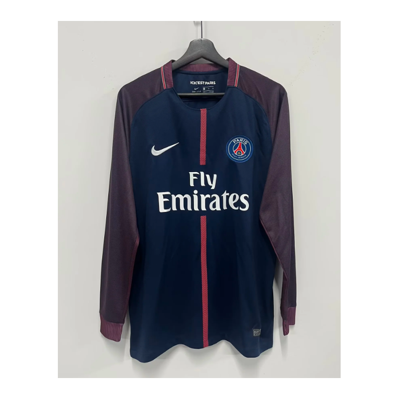 PSG Retro Manga Larga Local 17-18