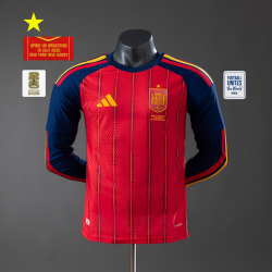 España Manga Larga Player Version FINAL MUNDIAL 2026
