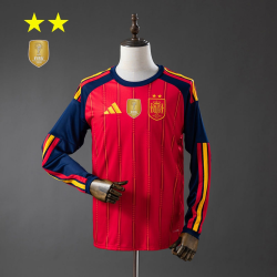 España Manga Larga Local 2026 2 estrellas
