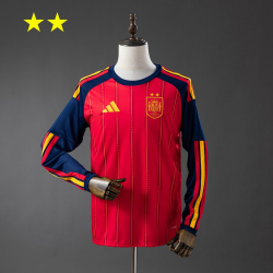 España Manga Larga Local 2026 2 estrellas