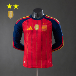España Manga Larga Player Version Local 2026 2 estrellas