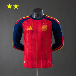 España Manga Larga Player Version Local 2026 2 estrellas