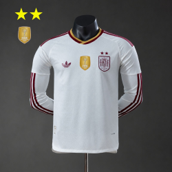 España Manga Larga Player Version Visitante 2026 2 estrellas