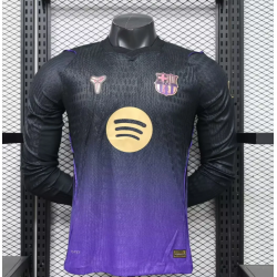 Barcelona Manga Larga Player Version Visitante 26-27